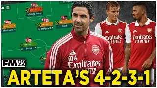 FM22 TACTIC | ARTETA'S ARSENAL 4-2-3-1 | FOOTBALL MANAGER 2022