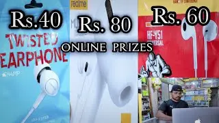 40 Yea 50 Rupes Earphon Unboxing Ak Bar Use Karka dakhiya