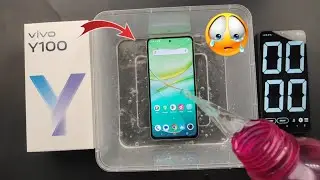 Vivo Y100 4G Water Test | IP54 Water & Dust Rating| |💧💦 Water Proof Or Not |