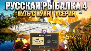 РУССКАЯ РЫБАЛКА 4 | Начало пути с нуля ! ( Комариное, вьюнок, лосиное)