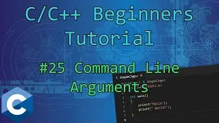 0x19 - Command line arguments (INI Parsing) | C/C++ Beginners Tutorial