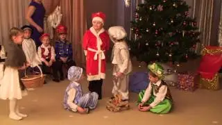 Новогодний праздник в детском саду.