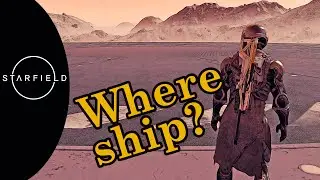 Starfield - Outpost landing pad not working / ship not landing on outpost (work around)