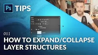 How to Expand/Collapse Layer Structures in Photoshop