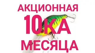 Акционная десятка воблеров, осень 2021