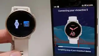 Garmin VivoActive 5 Set-Up : How to Connect & Pair with Phone