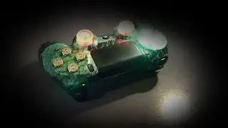 Custom PS4 Controller "bulletproof toxic snake" by CKS-Design