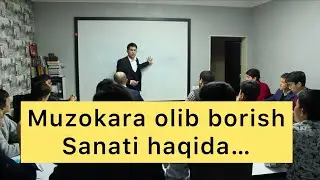 Muzokara olib borish sanati… Muhammadali Eshonqulov