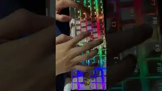 ASMR typing - K552 Kumara redragon keyboard #keyboard #gamingkeyboard #asmrsounds #asmr