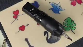 Xnet Moteng Tattoo Gun Kit Wireless - Rotary Tattoo Machine Complete Kits | Xnet | Moteng | X-Ray