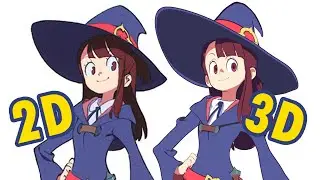 Making an Anime character in 3D!