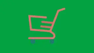 Green Screen Shopping Cart
