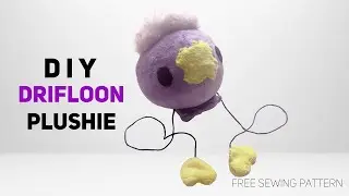 How to Make a Drifloon Plushie [Free Pattern]