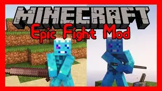 Is This The Best Minecraft Animation Mod? Epic Fight Mod Showcase!