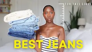 TOP 5 BEST DENIM For TALL GIRLS | Levi's & Agolde