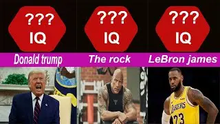 Probability Comparison:  Smartest Celebrities Ranked By IQ