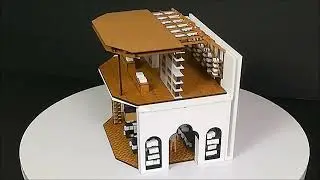 Library Model - Miniature Library