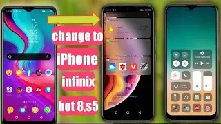Install perfect IOS on any infinix device | how to convert infinix to iPhone