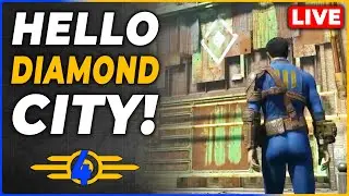 Heading to Diamond City in Fallout 4 ~ New Playthrough 2024