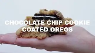 CHOCOLATE CHIP COOKIE COATED OREOS