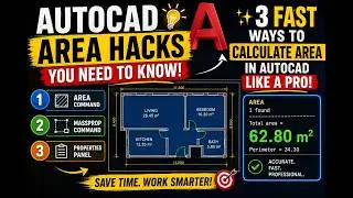 AutoCAD Area Hacks You Need to Know!