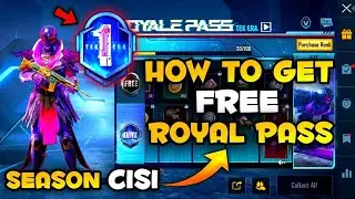 GET FREE ELITE ROYAL PASS IN BGMI C1S1! How to Get FREE Royal Pass In BGMI! Royal Pass GIVEAWAY!!