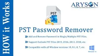 Recover & Remove PST Password by Outlook PST Password Recovery
