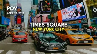 🌟 POV NEW YORK CITY Walk: Times Square - W 34th St Herald Square, Manhattan, NY, USA #nycwalkingtour