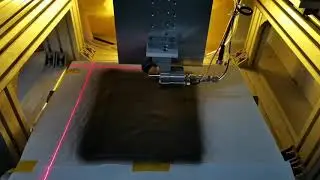 Fuel cell membrane electrode spray test video - Cheersonic