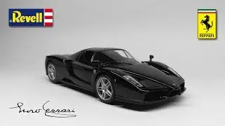 Сборка модели "Enzo Ferrari", 1:24 (Revell)