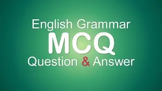 English Grammar MCQ-01: Objective on English Grammar