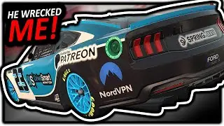 DEVASTATING CRASH WHILE RACING FOR THE WIN AT CHARLOTTE!!! (*IRACING*)