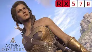 RX 570 8GB Ryzen 5 2600X Assassin's Creed Odyssey 1080p | Ultra High | Very High | High | Benchmark