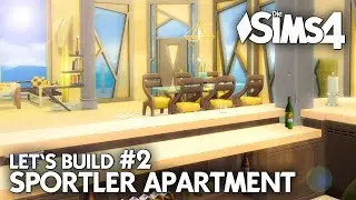 Sportler Apartment bauen #2 | Die Sims 4 Fitness & Großstadtleben Let's Build (deutsch)