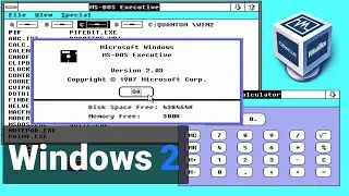 Windows 2 Installation Tutorial | Windows 2 in VirtualBox | ByteAdmin