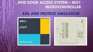 Automatic door access system| 8051 microcontroller | RFID| keil and proteus simulation | kalvi kalam