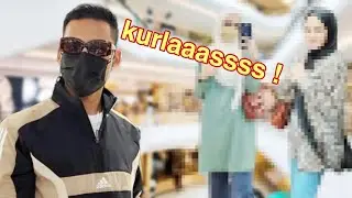 Suami Pilih Baju Raya ! *lain macam taste dia