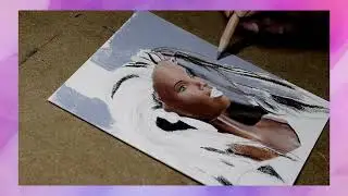 How i colored this tiny face- Barbie  update #4  | Realism with Colored Pencil |