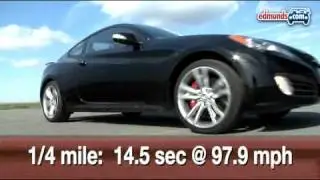 Hyundai Genesis Coupe | Track Tested | Edmunds.com