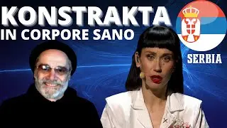 KONSTRAKTA | IN CORPORE SANO |ITALIAN ARTIST REACTION | SERBIA EUROVISION 2022