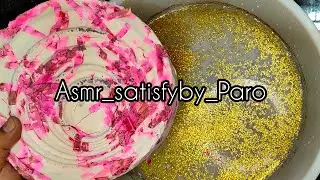 Confetti 🎊 Reformed Hydrophobic Chalk #asmr #hydrophobic