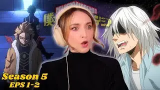 Double Agents & The FIRST USER! | My Hero Academia | Season 5 Episode 1-2 REACTION