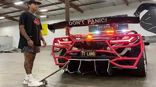 SKATING A LAMBO!