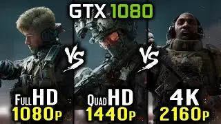 Delta Force: Hawk Ops - GTX 1080 - 1080p vs 1440p vs 2160p 4K Benchmark