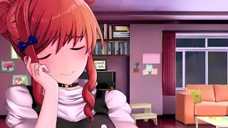 Kissing Monika's Hand | "Monika After Story" DDLC Mod