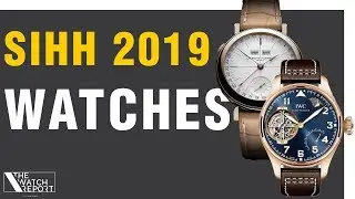 The Watch Report | SIHH 2019 Announcements, Laurent Ferrier and IWC!