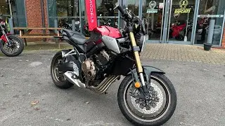 Honda CB 650 RA-K (Red) walkaround with engine sound for sale