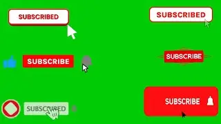 Green Screen Subscribe No Copyright