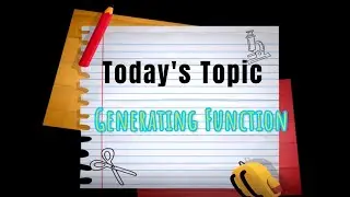 Questions on Generating functions || Important questions || Assignment  || IFOA || IAI