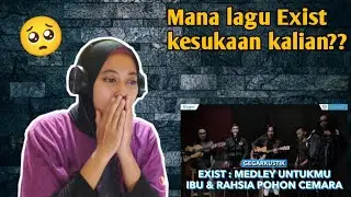 EXIST - Medley Untukmu Ibu & Rahsia Pohon Cemara | 🇮🇩 REACTION